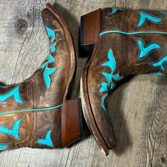Johnny Ringo women’s Boots. Teal. Size 8 - Picture 9 of 12